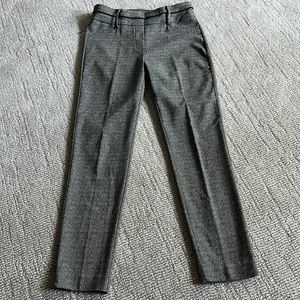 ZAC & RACHEL Black and White Chevron pull on pants size 6